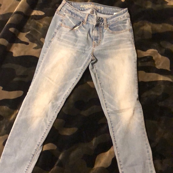 American eagle light wash skinny jegging - Picture 5 of 5